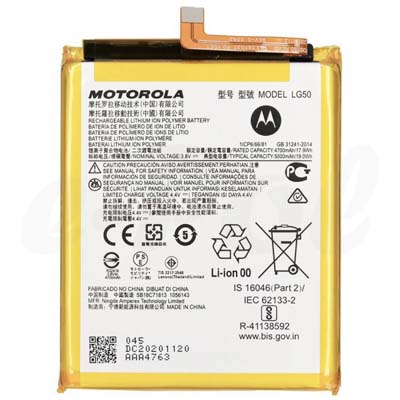 Batteria Li-Polymer Lg50 Per Motorola One Fusion+