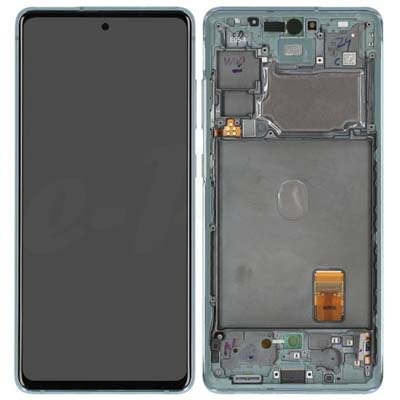 LCD + Touch + Frame per G780F Samsung Galaxy S20 FE - verde cloud green GH82-24220D GH82-24219D GH82-24214D GH82-24215D