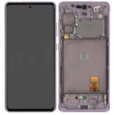 Lcd + Touch + Frame Per G780F Samsung Galaxy S20 Fe - Viola Cloud Lavender