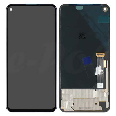 Lcd + Touch Per Google Pixel 4A 5G - Nero