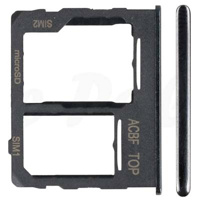Carrello Sim Sd Per A326B Samsung Galaxy A32 5G - Nero Awesome Black