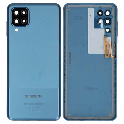 Cover Batteria Per A125F Samsung Galaxy A12 - Blu