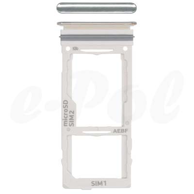 Carrello Sim Sd Per Samsung Galaxy A52, A72 - Bianco Awesome White