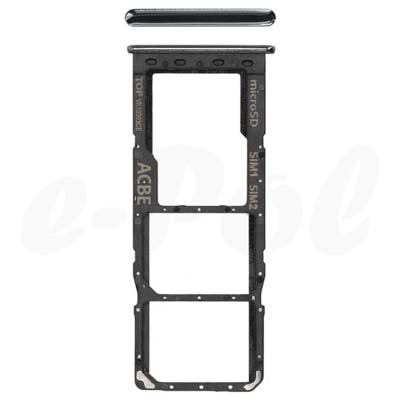 Carrello Sim Sd Per A325F Samsung Galaxy A32 4G - Nero Awesome Black