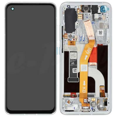 Lcd + Touch + Frame Per Asus Zenfone 8 - Orizzonte Argento