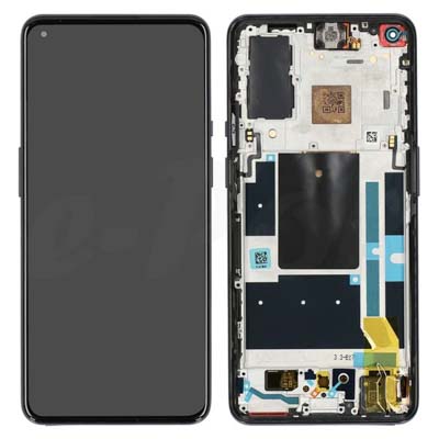 Lcd + Touch + Frame Per Oneplus 9 - Nero Astrale