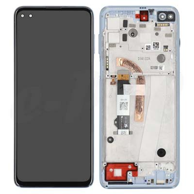 Lcd + Touch + Frame Per Xt2125 Motorola Moto G100 - Cielo Iridescente