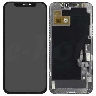 Display Lcd Tft In-Cell Per Apple iPhone 12 / 12 Pro Nero Qualità Buona Silver