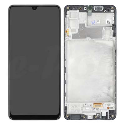 Lcd + Touch + Frame Per M225F Samsung Galaxy M22 - Black