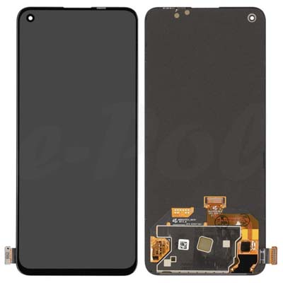 Lcd + Touch Per Oneplus Nord 2 5G - Black