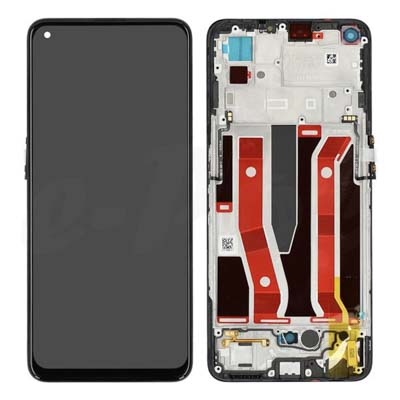 LCD + Touch + Frame per CPH2211 OPPO A94 5G - black - COMPATIBILE