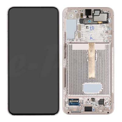 Lcd + Touch + Frame Per S906B Samsung Galaxy S22+ - Pink Gold