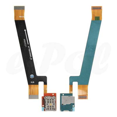 Flex Principale + Lettore Sim Per Xt2143 Motorola Edge 20