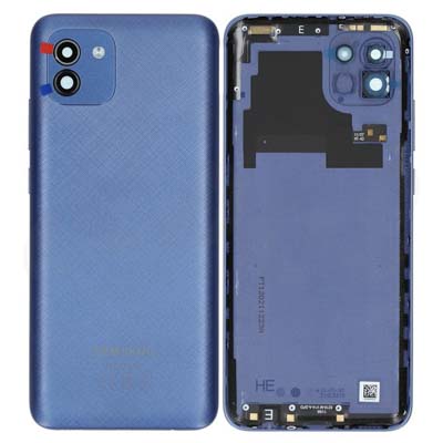 Cover Batteria Per A035G Samsung Galaxy A03 - Blue