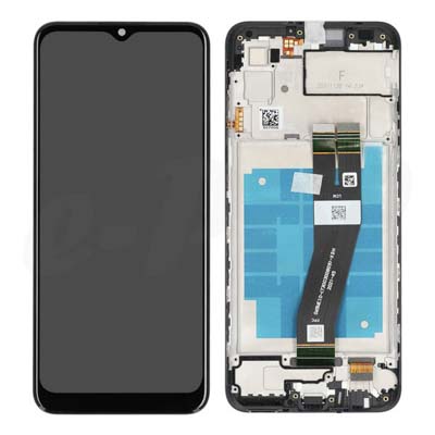 Lcd + Touch + Frame Per A035G Samsung Galaxy A03 - Black