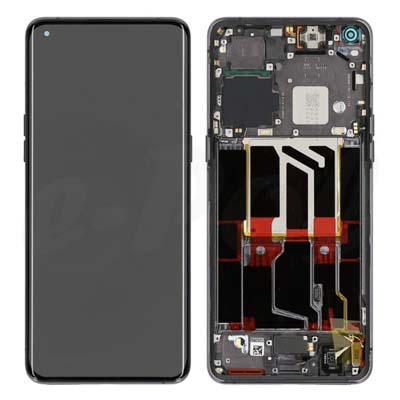 Lcd + Touch + Frame Per Cph2305 Oppo Find X5 Pro - Glaze Black