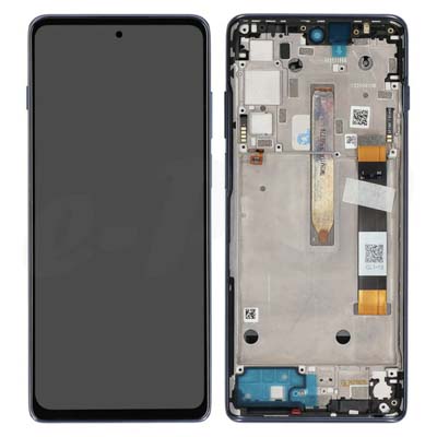 Lcd + Touch + Frame Per Xt2175 Motorola Moto G200 5G - Stellar Blue