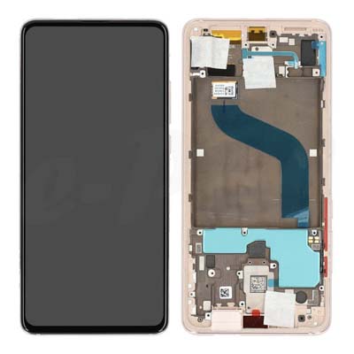 Lcd + Touch + Frame Per M1903F10G, M2010J19Sg Xiaomi Mi 9T, Mi 9T Pro - Gold