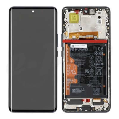 Lcd + Touch + Frame Per Nam-Lx9, Nam-Al00 Huawei Nova 9 - Black