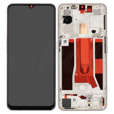 Lcd + Touch + Frame Per Cph2005 Oppo Find X2 Lite - Pearl White