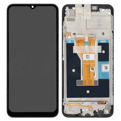 Lcd + Touch + Frame Per Rmx3231 Realme C11 (2021) - Cool Grey