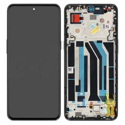 Lcd + Touch + Frame Per Cph2415 Oneplus 10T 5G - Moonstone Black