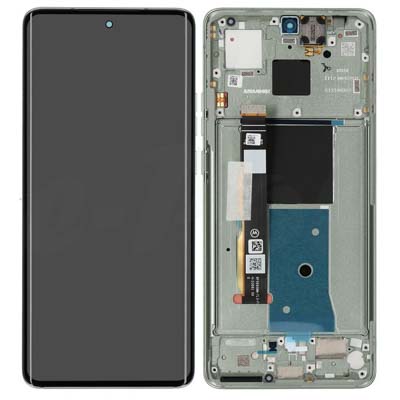 Lcd + Touch + Frame Per Xt2303 Motorola Edge 40 - Nebula Green Originale