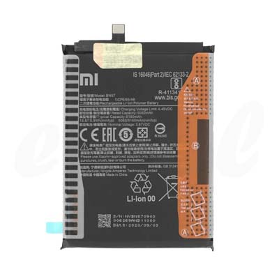 Batteria 4520 mAh per Xiaomi Mi 11i 5G M2012K11G 2021 / Poco F3 5G 2021 M2012K11AG BM4Y 460200005B5S Service Pack Originale