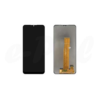 Display Lcd Con Flex E Frame Per Samsung Galaxy A02 (A022F) Arancione Originale