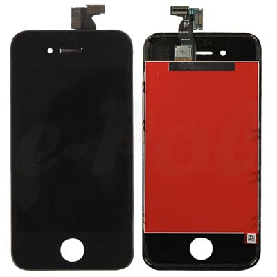 Lcd + Touch Per Apple Iphone 4S - Nero