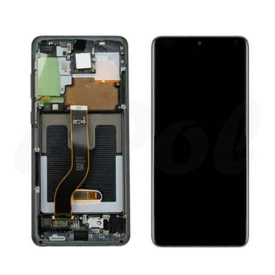 Display Soft Oled + Touch Per Samsung Galaxy S20 Plus Nero Compatibile