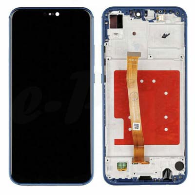 Lcd + Touch Per (Ae-L21, L22, L23) Huawei P20 Lite - Klein Blu
