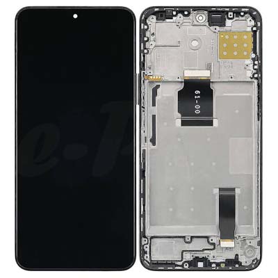 Lcd + Touch + Frame Per Huawei Honor X8A 4G 2023 Crt-Lx1/Crt-Lx2/Crt-Lx3 / 90 Lite 5G 0235Aeuj Service Pack (Include Batteria) Blue Originale
