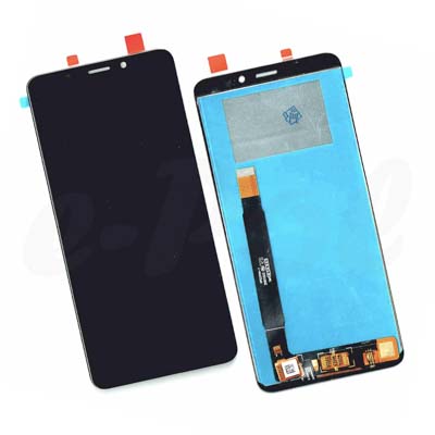 Display Lcd + Touch Screen Per Wiko View 2 Plus Nero
