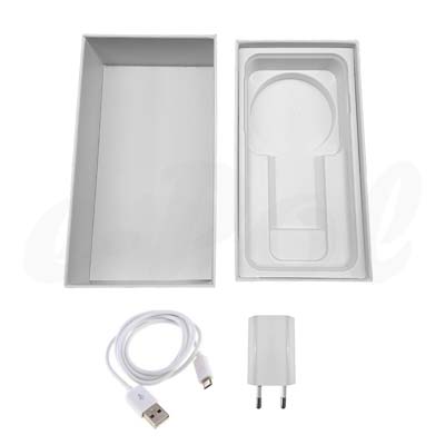 Box Scatola Iphone Bianca Completa Di Caricatore + Cavo Usb