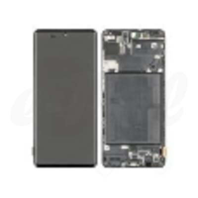 Lcd + Touch Per A715F Samsung Galaxy A71 Gh82-22152A Gh82-22248A - Nero