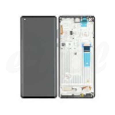 Lcd + Touch + Frame Per Xt2061 Motorola Edge+ - Nero