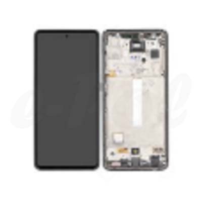 Lcd + Touch + Frame Per A528B Samsung Galaxy A52S 5G Gh82-26863 Gh82-26861A - Awesome Black