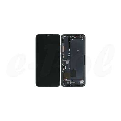 Lcd + Touch + Frame Per Xiaomi Mi Note 10 Lite - Nero Midnight Black Originale