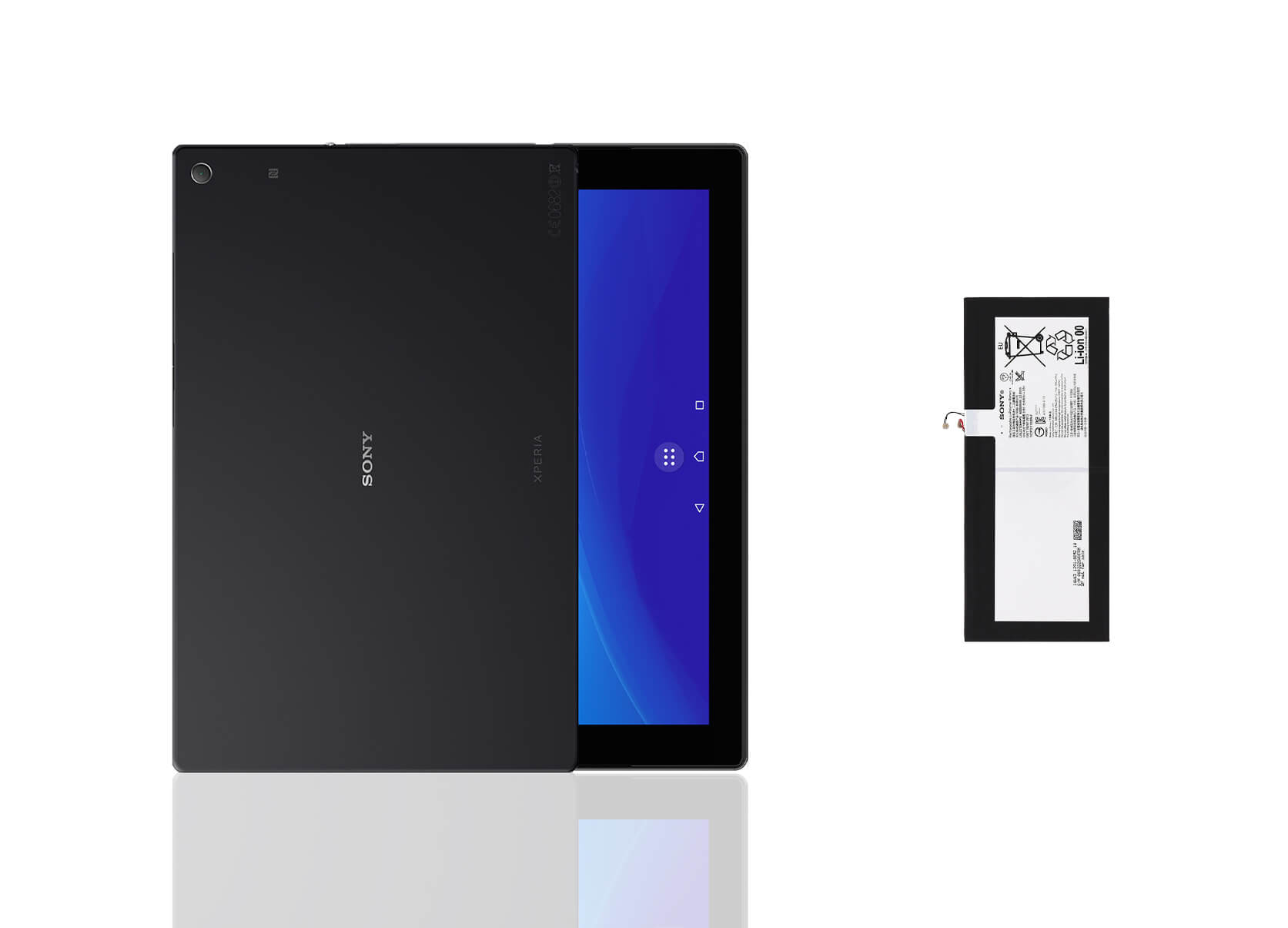 batteria tablet sony